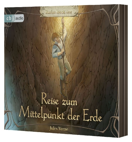 Buchcover und Innenansicht für das Buch: Reise zum Mittelpunkt der Erde