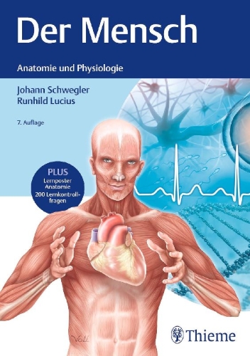 Buchcover und Innenansicht für das Buch: Der Mensch - Anatomie und Physiologie