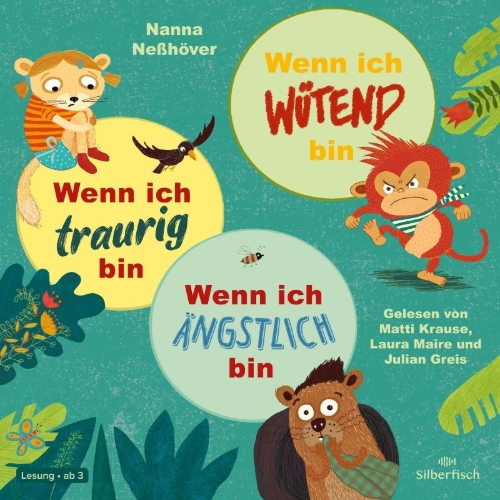 Buchcover und Innenansicht für das Buch: Wenn ich wütend bin