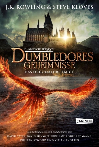 Buchcover und Innenansicht für das Buch: Fantastic Beasts: The Secrets of Dumbledore - The Complete Screenplay