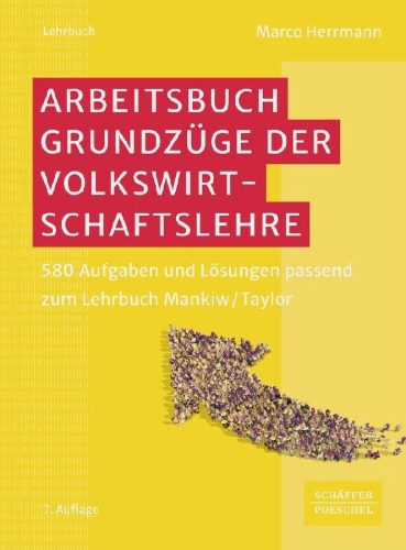 Buchcover und Innenansicht für das Buch: Arbeitsbuch Grundzüge der Volkswirtschaftslehre