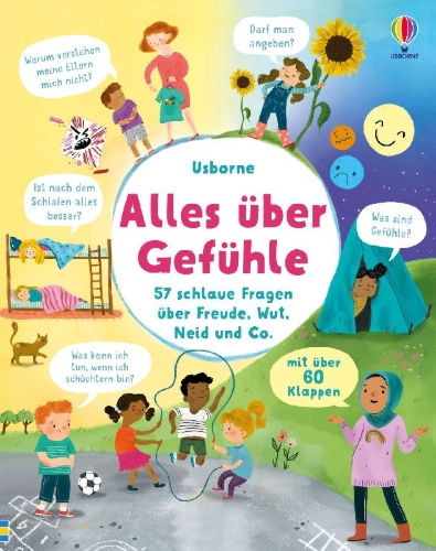 Buchcover und Innenansicht für das Buch: Alles über Gefühle