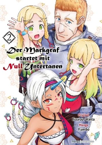 Buchcover und Innenansicht für das Buch: Ryoumin 0-nin Start no Henkyou Ryoushusama
