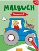 Buchcover und Innenansicht für das Buch: Malbuch Bauernhof