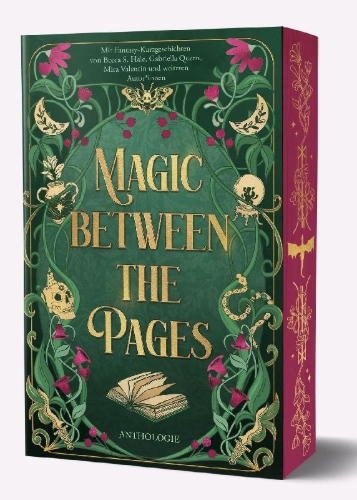 Buchcover und Innenansicht für das Buch: Magic Between the Pages