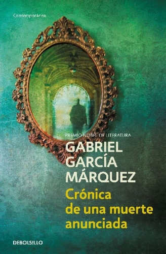 Buchcover und Innenansicht für das Buch: Chronik eines angekündigten Todes