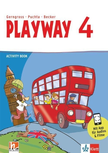 Buchcover und Innenansicht für das Buch: Playway 4. Ab Klasse 3. Activity Book Klasse 4