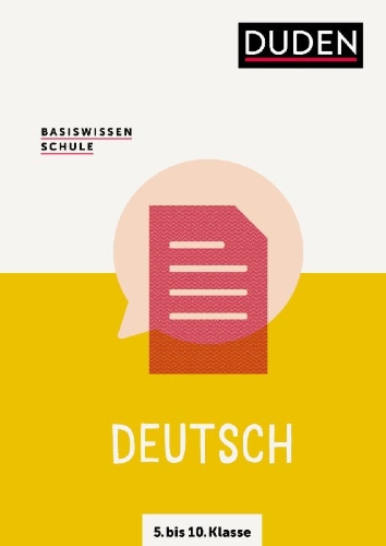 Buchcover und Innenansicht für das Buch: Basiswissen Schule  Deutsch 5. bis 10. Klasse