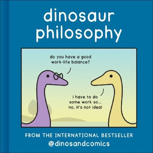 Buchcover und Innenansicht für das Buch: Dinosaur Philosophy
