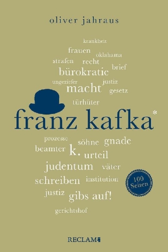 Buchcover und Innenansicht für das Buch: Franz Kafka. 100 Seiten