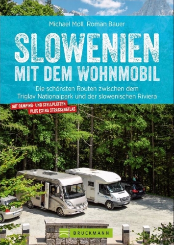 Buchcover und Innenansicht für das Buch: Slowenien mit dem Wohnmobil
