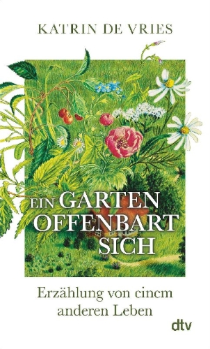 Buchcover und Innenansicht für das Buch: Ein Garten offenbart sich