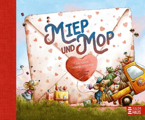 Buchcover und Innenansicht für das Buch: Miep und Mop - Eine kleine Liebesgeschichte