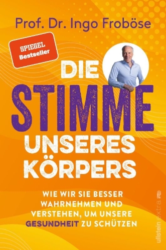 Buchcover und Innenansicht für das Buch: Die Stimme unseres Körpers