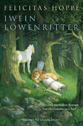 Buchcover und Innenansicht für das Buch: Iwein Löwenritter