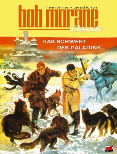 Buchcover und Innenansicht für das Buch: Bob Morane Classic Bd. 9