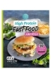 Buchcover und Innenansicht für das Buch: High Protein Fast Food aus dem Airfryer