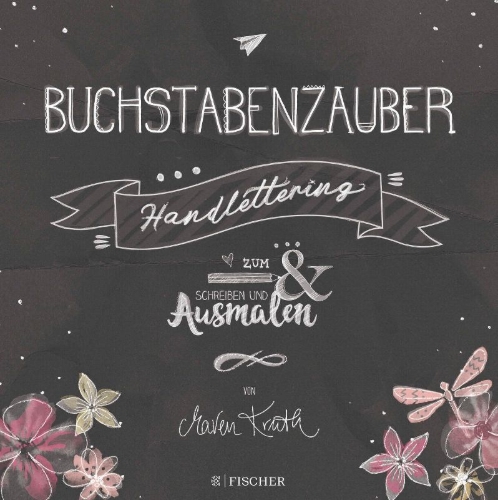 Buchcover und Innenansicht für das Buch: Lettering Book