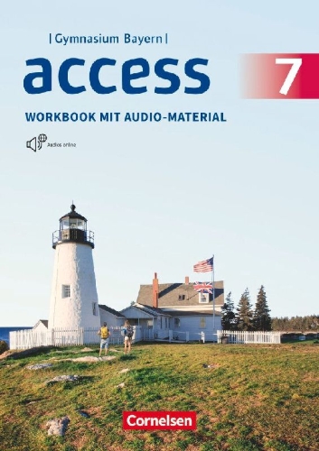 Buchcover und Innenansicht für das Buch: Access - Bayern - 7. Jahrgangsstufe - Workbook mit Audios online