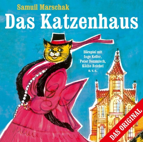Buchcover und Innenansicht für das Buch: Das Katzenhaus