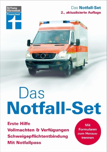 Buchcover und Innenansicht für das Buch: Das Notfall-Set