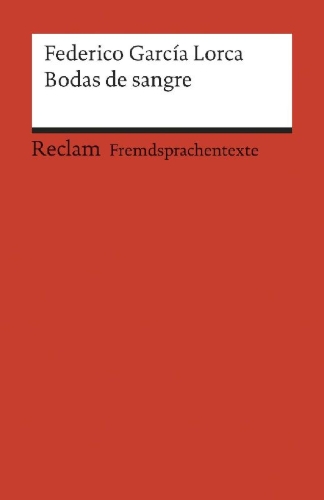 Buchcover und Innenansicht für das Buch: Bodas de sangre