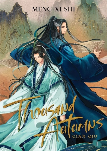 Buchcover und Innenansicht für das Buch: Thousand Autumns: Qian Qiu (Novel) Vol. 1