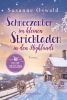 Buchcover und Innenansicht für das Buch: Schneezauber im kleinen Strickladen in den Highlands