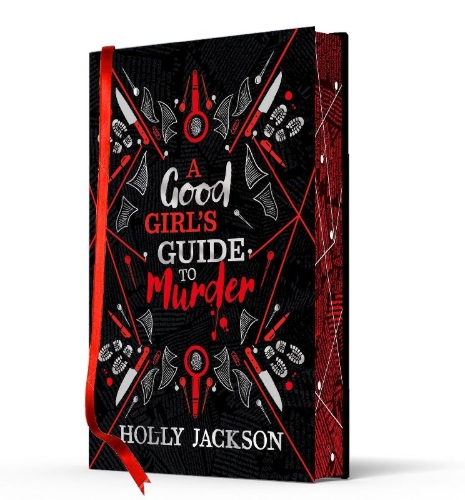 Buchcover und Innenansicht für das Buch: A Good Girl's Guide to Murder. Collectors Edition