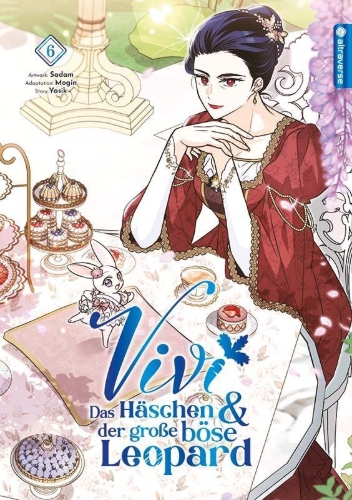 Buchcover und Innenansicht für das Buch: Little Rabbit and the Big Bad Leopard vol. 06