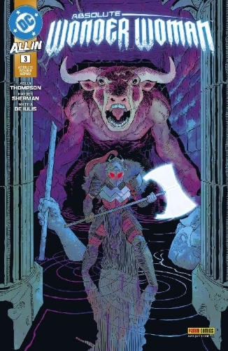 Buchcover und Innenansicht für das Buch: Absolute Wonder Woman #7-#9