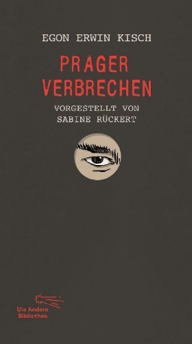 Buchcover und Innenansicht für das Buch: Prager Verbrechen