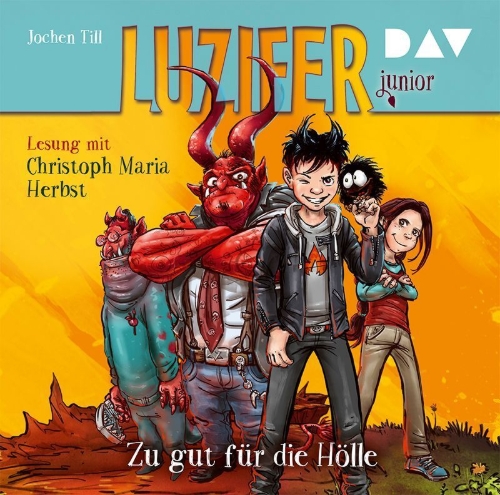 Buchcover und Innenansicht für das Buch: Luzifer junior - Teil 01: Zu gut für die Hölle