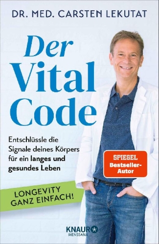 Buchcover und Innenansicht für das Buch: Der Vital-Code