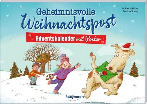 Buchcover und Innenansicht für das Buch: Geheimnisvolle Weihnachtspost