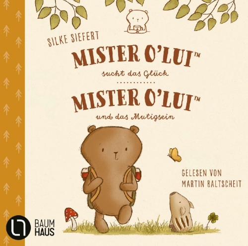 Buchcover und Innenansicht für das Buch: Mister O'Lui - 2 Geschichten