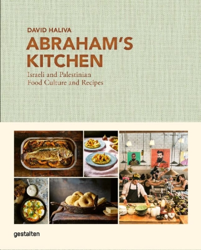 Buchcover und Innenansicht für das Buch: Abraham's Kitchen