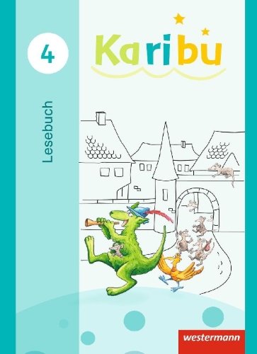 Buchcover und Innenansicht für das Buch: Karibu 4. Lesebuch