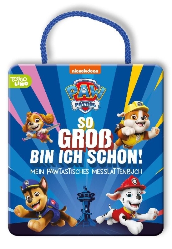 Buchcover und Innenansicht für das Buch: PAW Patrol Pappbilderbuch: So groß bin ich schon!