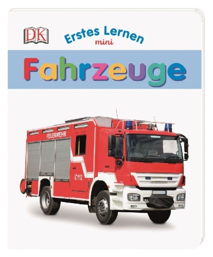 Buchcover und Innenansicht für das Buch: Erstes Lernen mini. Fahrzeuge