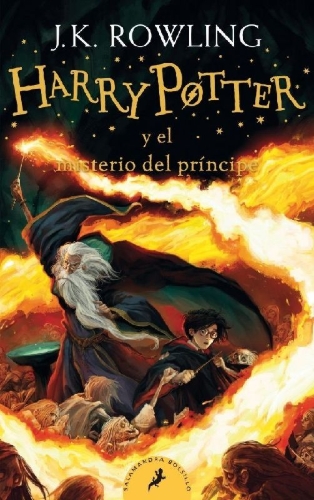 Buchcover und Innenansicht für das Buch: Harry Potter and the Half-Blood Prince