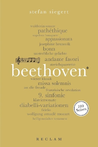 Buchcover und Innenansicht für das Buch: Beethoven. 100 Seiten