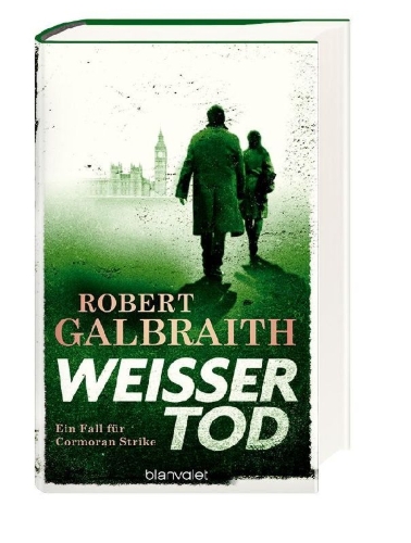 Buchcover und Innenansicht für das Buch: Lethal White (Cormoran Strike 4)