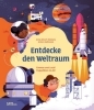 Buchcover und Innenansicht für das Buch: Entdecke den Weltraum