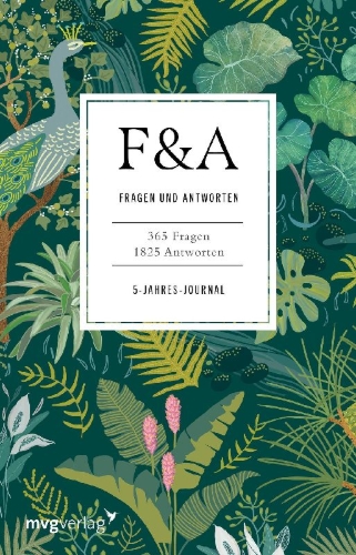 Buchcover und Innenansicht für das Buch: Q&A a Day Tropical: 5-Year Journal