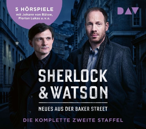 Buchcover und Innenansicht für das Buch: Sherlock & Watson - Neues aus der Baker Street. Die komplette zweite Staffel