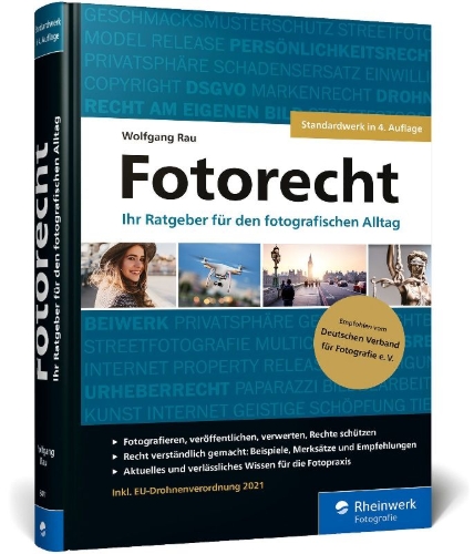 Buchcover und Innenansicht für das Buch: Fotorecht