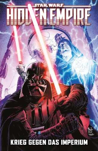 Buchcover und Innenansicht für das Buch: Star Wars: Hidden Empire #1-#5 (2023)