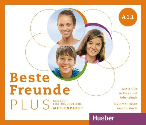 Buchcover und Innenansicht für das Buch: Beste Freunde PLUS A1.1