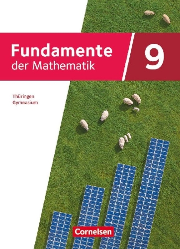 Buchcover und Innenansicht für das Buch: Fundamente der Mathematik 9. Schuljahr - Thüringen - Schulbuch